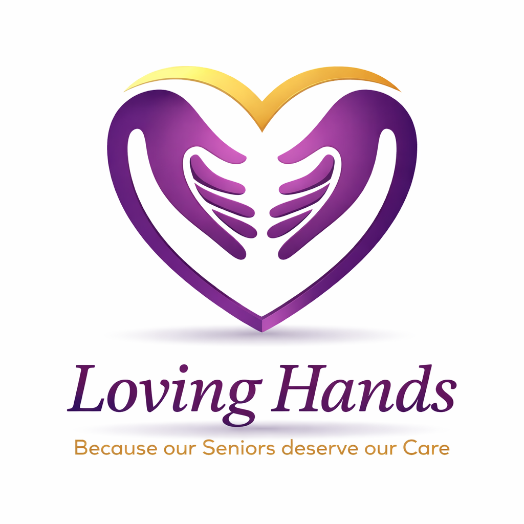 Logo design project — Loving Hands senior care brand identity